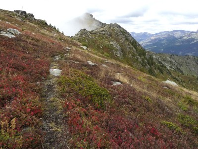 Cima Nord-Est Monte Nebin con la cresta appena percorsa