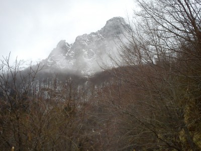 La (Piccola) Roccandagia dal sentiero