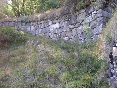 muro a secco fra Casareggio e Piano dei Curli